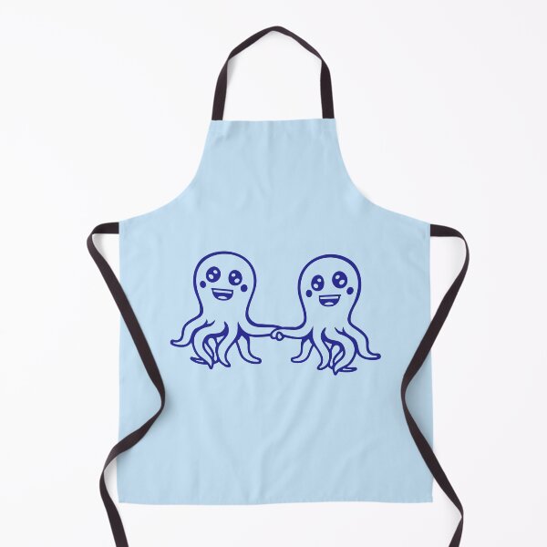 Item preview, Octopus Love Couple 2 Friends Holding Hands Valentine's Day designed and sold by shirt-o-mat.