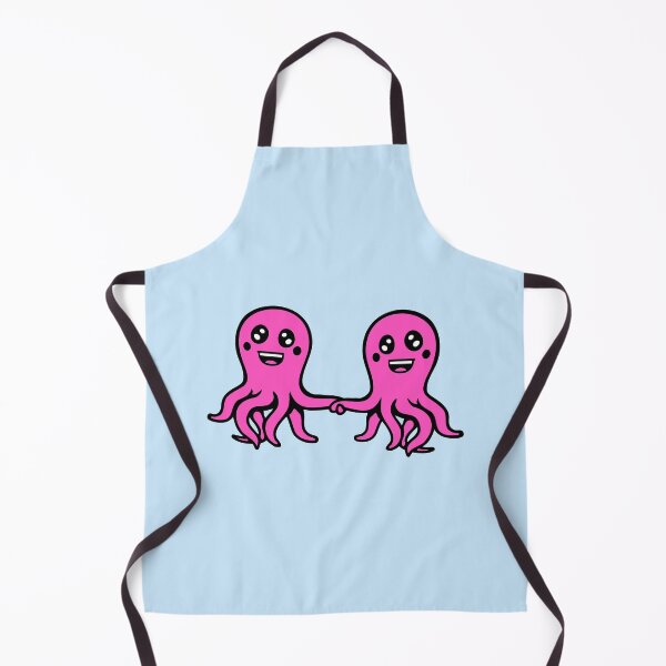 Item preview, Octopus Love Couple 2 Friends Holding Hands Valentine's Day designed and sold by shirt-o-mat.
