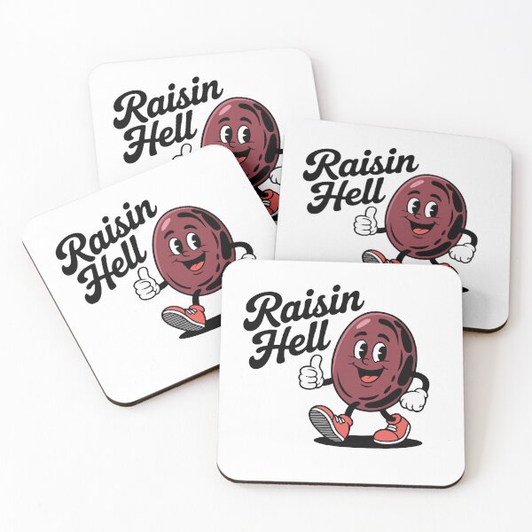 Item preview, Raisin Hell funny retro party pun designed and sold by billyperks.
