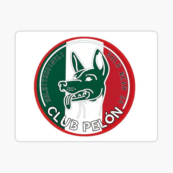 Item preview, Logotipo del Club Pelón Xoloitzcuintli designed and sold by XoloWear24.