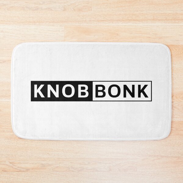 Item preview, Knob Bonk – Bold Rude Wordplay Design designed and sold by hangmeart.