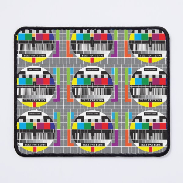 Item preview, TV Test Pattern, Wasted Stare, designed and sold by ASKEW GRAPHICS.