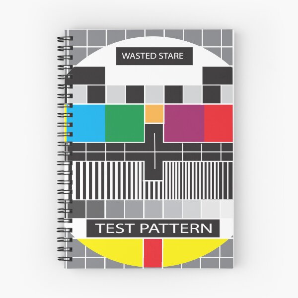 Item preview, TV Test Pattern, Wasted Stare, designed and sold by ASKEW GRAPHICS.