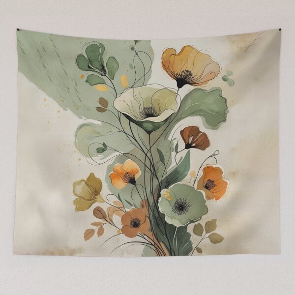 Item preview, Botanical Flower Pattern – Vintage Floral Design – Nature Art for Gifts & Home designed and sold by Art for Every Room.