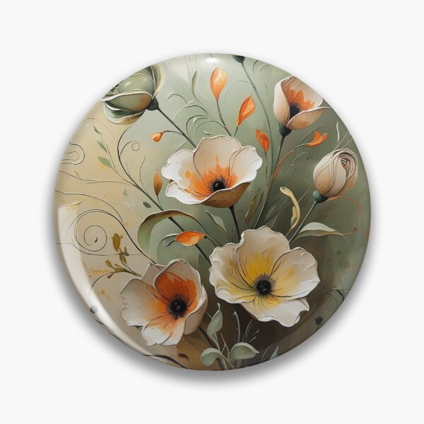 Item preview, Botanical Flowers Design – Vintage Floral Illustration – Nature Inspired Artwork designed and sold by Art for Every Room.