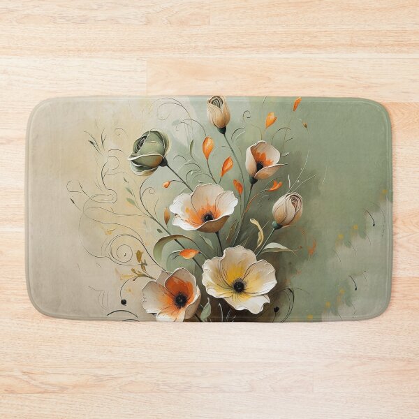 Item preview, Botanical Flowers Design – Vintage Floral Illustration – Nature Inspired Artwork designed and sold by Art for Every Room.