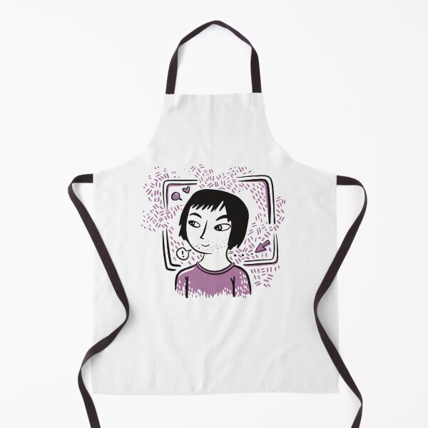 Item preview, Guy In Purple on a social media square designed and sold by jasmineberry.
