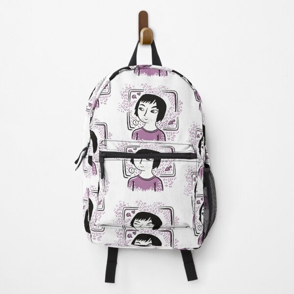 Item preview, Guy In Purple on a social media square designed and sold by jasmineberry.