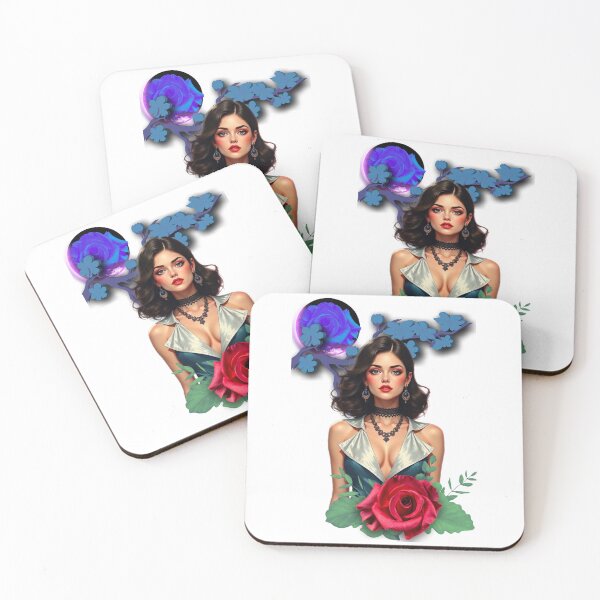 Item preview, beautiful necromancer girl, beautiful fantasy art portrait designed and sold by B.P.Fashion.
