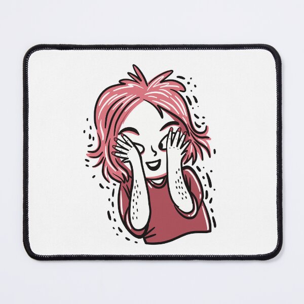 Item preview, Girl Hiding Her Face designed and sold by jasmineberry.