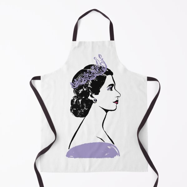 Item preview, Young Queen Elizabeth II Illustration designed and sold by Lisa Bellew Creative.