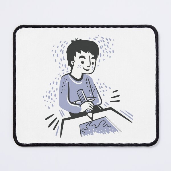 Item preview, Guy Writing Drawing designed and sold by jasmineberry.