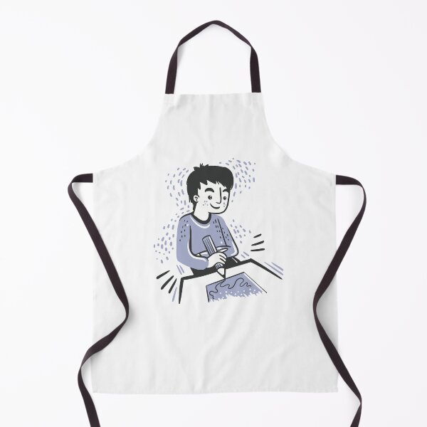 Item preview, Guy Writing Drawing designed and sold by jasmineberry.