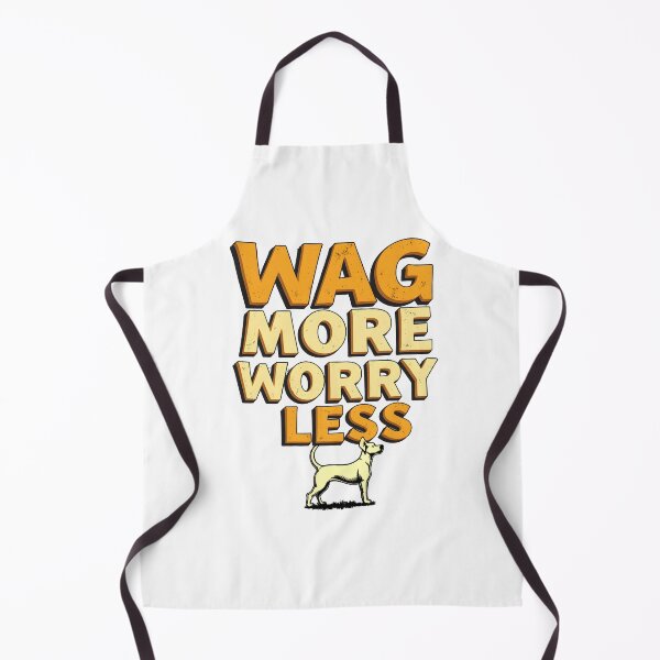 Item preview, Wag More Worry Less designed and sold by TheEmptyBottleStudio.