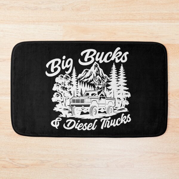Item preview, Big Bucks & Diesel Trucks Graphic designed and sold by WildWoodsDesign.