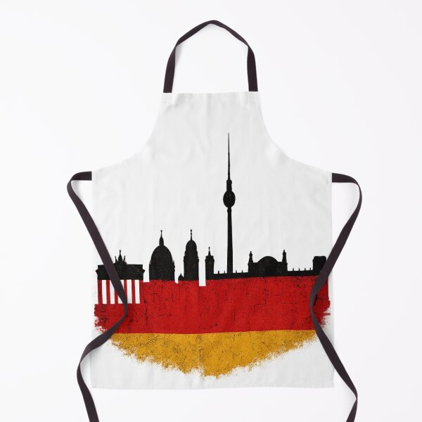 Item preview, Vintage Berlin Skyline with Distressed German Flag — German Pride Travel designed and sold by Globalcitytees.