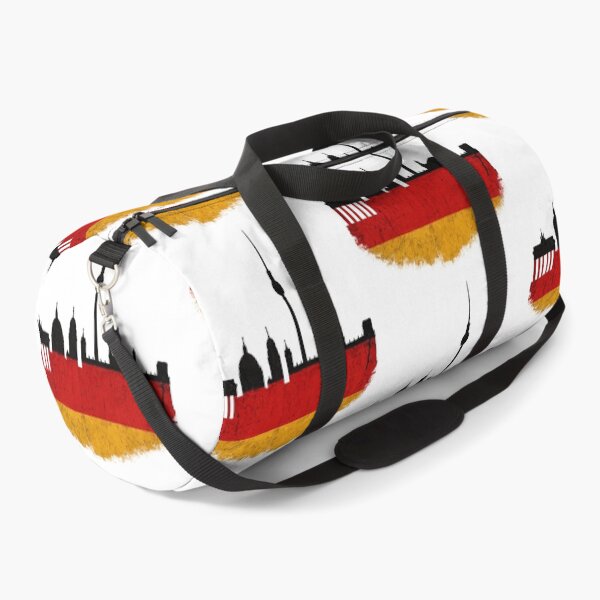 Item preview, Vintage Berlin Skyline with Distressed German Flag  — German Pride Travel designed and sold by Globalcitytees.