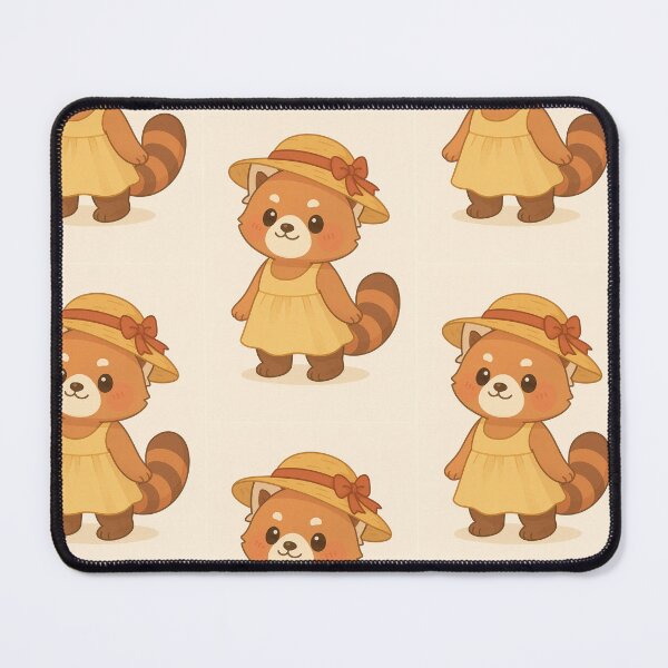 Item preview, Cute Summer Red Panda Illustration designed and sold by FawnNuage.