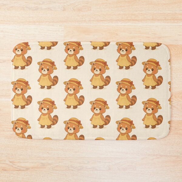 Item preview, Cute Summer Red Panda Illustration designed and sold by FawnNuage.