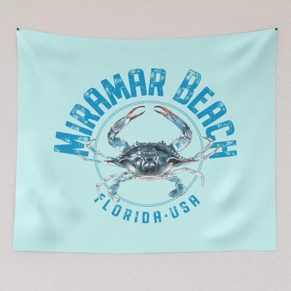 Item preview, Miramar Beach Florida Blue Crab Design designed and sold by Futurebeachbum.