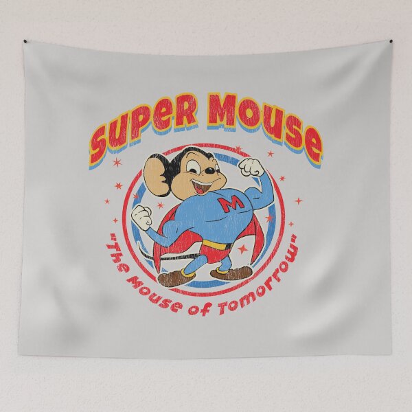 Item preview, Super Mouse Lts Worn designed and sold by Alema Art.