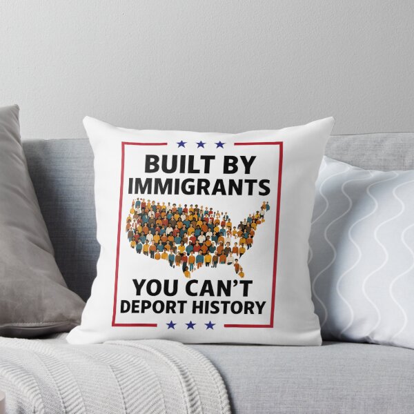 Item preview, Built By Immigrants You Can't Deport History designed and sold by PetPanache.