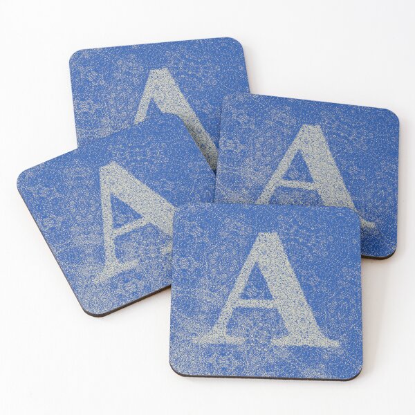 Item preview, Letter A Kaleidoscopic Paisley Psychedelic Design designed and sold by aphex triplet.