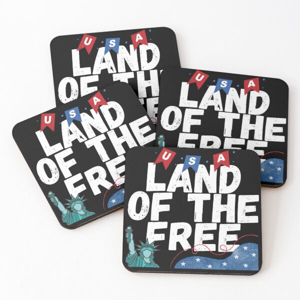 Item preview, Land of the free Independent day  designed and sold by Oommen Studio .