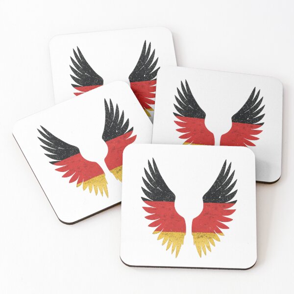 Item preview,  Vintage German Flag Eagle Wings: Travel with Pride designed and sold by Globalcitytees.