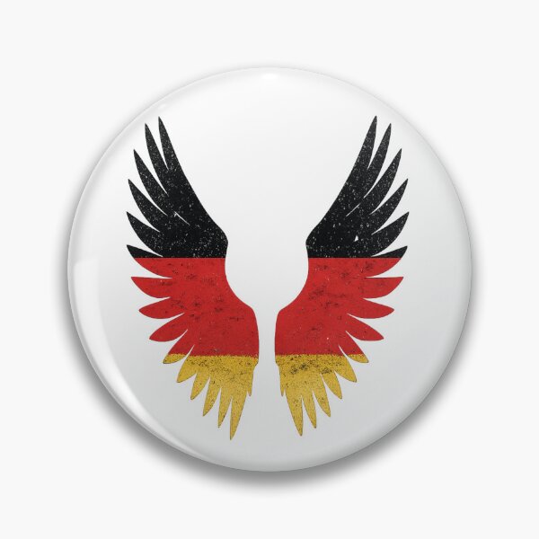 Item preview,  Vintage German Flag Eagle Wings: Travel with Pride designed and sold by Globalcitytees.