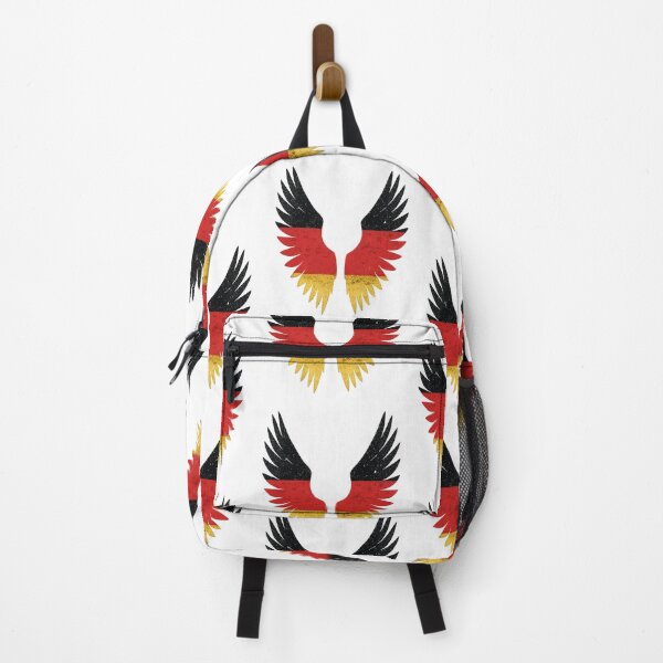 Item preview, Vintage German Flag Eagle Wings: Travel with Pride designed and sold by Globalcitytees.