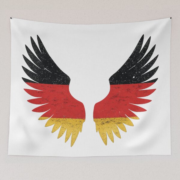 Item preview,  Vintage German Flag Eagle Wings: Travel with Pride designed and sold by Globalcitytees.