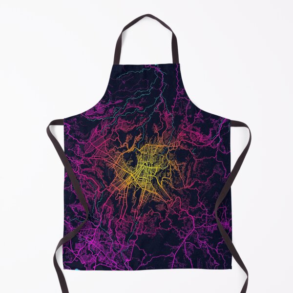 Item preview, Guatemala City Map - Neon designed and sold by deMAP.