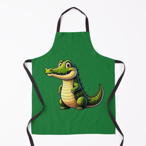 Item preview, Adorable Cartoon Crocodile Illustration designed and sold by PrintBreeze.