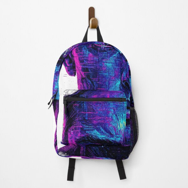 Item preview, Cyberpunk Digital Art Portrait - Neon Futuristic Face Abstract Synthwave Aesthetic designed and sold by CreativeVisionsHub.