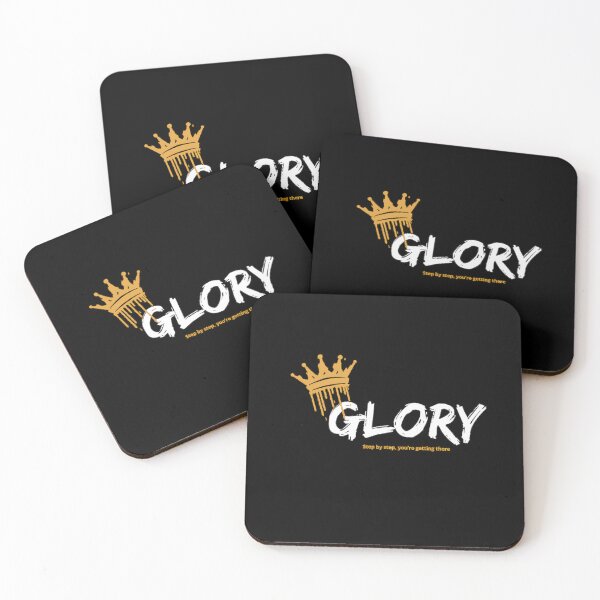 Item preview, "GLORY – Motivational Crown Quote for Hustlers & Dreamers" designed and sold by Primarkt.