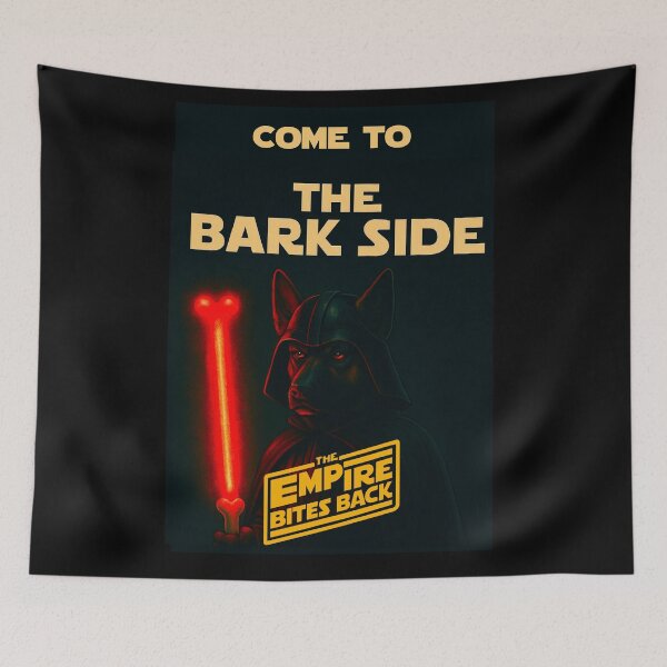 Item preview, Come to the Bark Side – Funny Dog Sith Parody Design” designed and sold by Studio Reverie.
