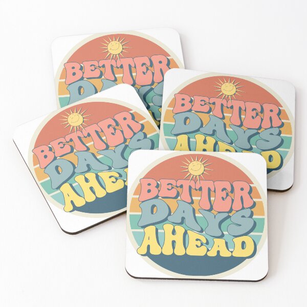 Item preview, Retro Beach Vibes – Better Days Ahead designed and sold by LauDesigns26.