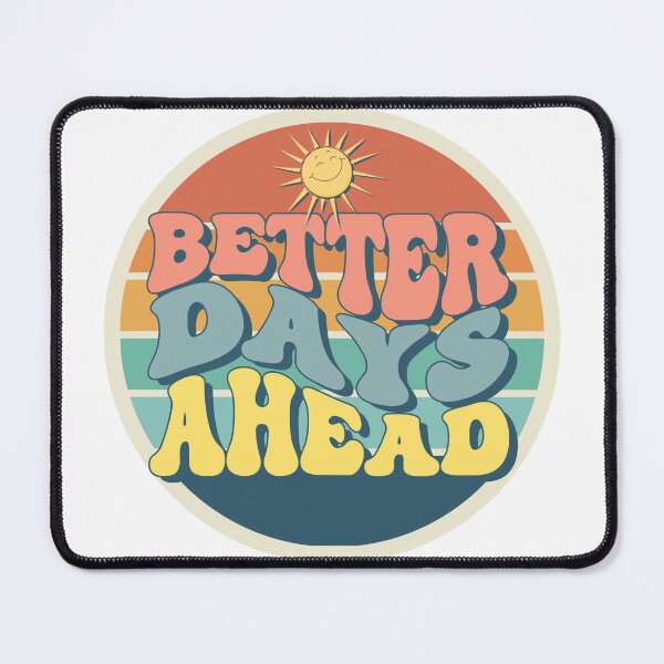 Item preview, Retro Beach Vibes – Better Days Ahead designed and sold by LauDesigns26.