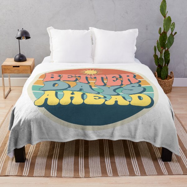 Item preview, Retro Beach Vibes – Better Days Ahead designed and sold by LauDesigns26.