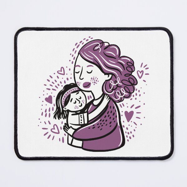 Item preview, Mum and Daughter in a Hug designed and sold by jasmineberry.
