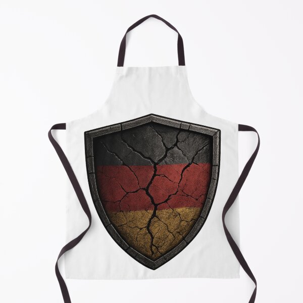 Item preview, Vintage Broken Shield: Distressed German Flag designed and sold by Globalcitytees.