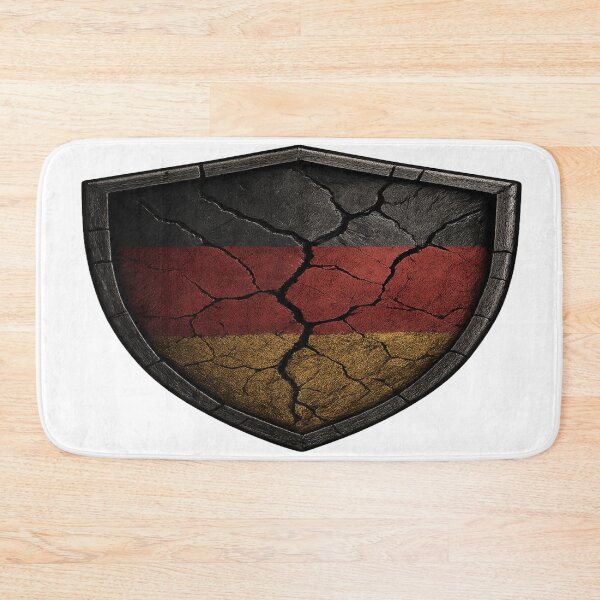 Item preview, Vintage Broken Shield: Distressed German Flag  designed and sold by Globalcitytees.
