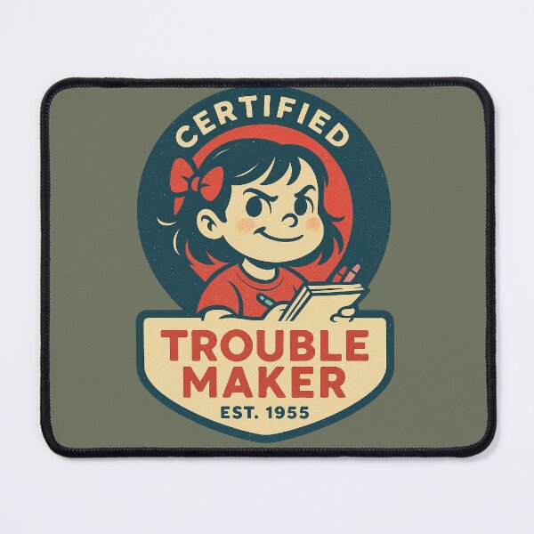 Item preview, Certified Trouble Maker – Est. 1955 designed and sold by mokato.