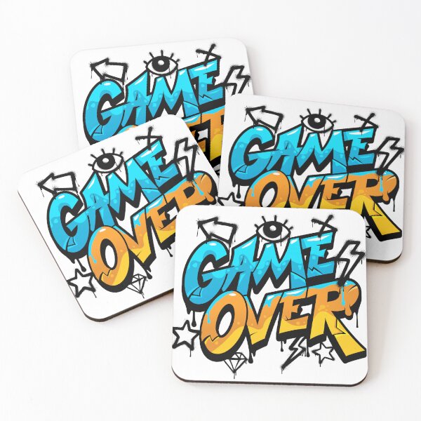 Item preview, Game Over – Retro Gamer Style Vibes designed and sold by LauDesigns26.