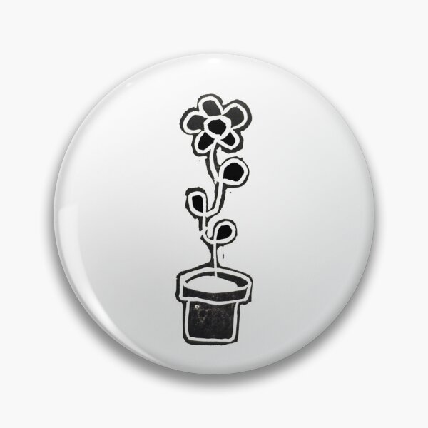 Item preview, Linocut Flower  designed and sold by Over & Out Designs .