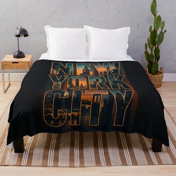 Item preview, New York City Skyline Typography designed and sold by Rue Market.