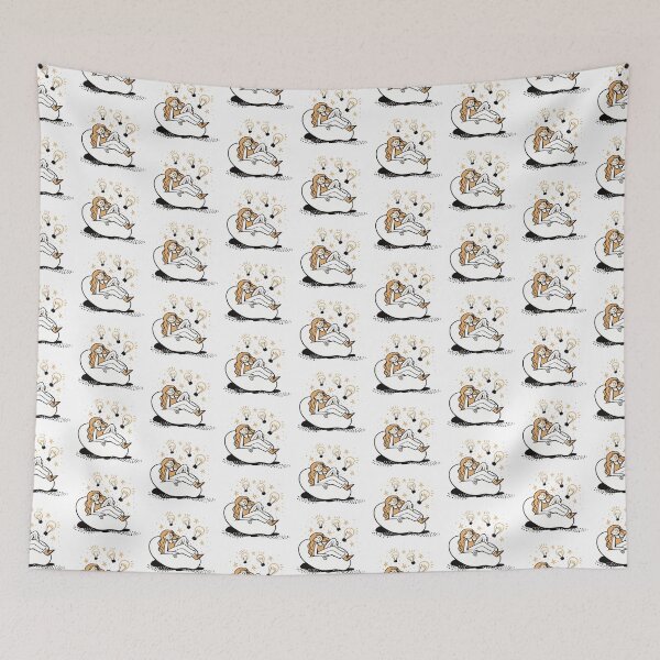 Item preview, Girl sitting on a beanbag full of ideas! designed and sold by jasmineberry.