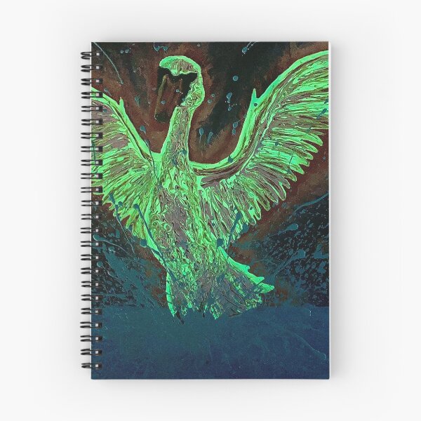 Item preview, Phosphorescent Night Swan designed and sold by PGKINART.