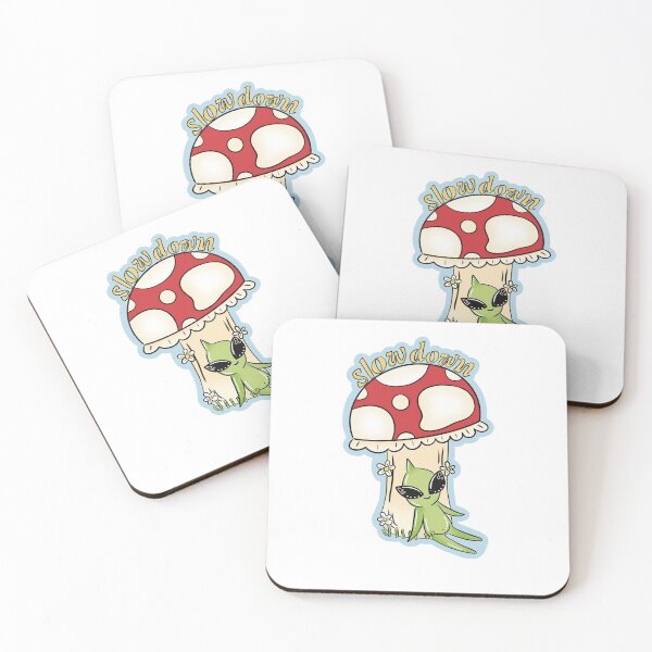 Item preview, Slowdown Alien Mushroom designed and sold by VeryGoodShopp.